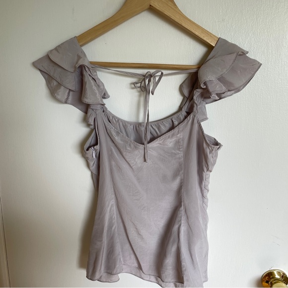 Club Monaco Silk Blouse Size Small - Picture 2 of 5